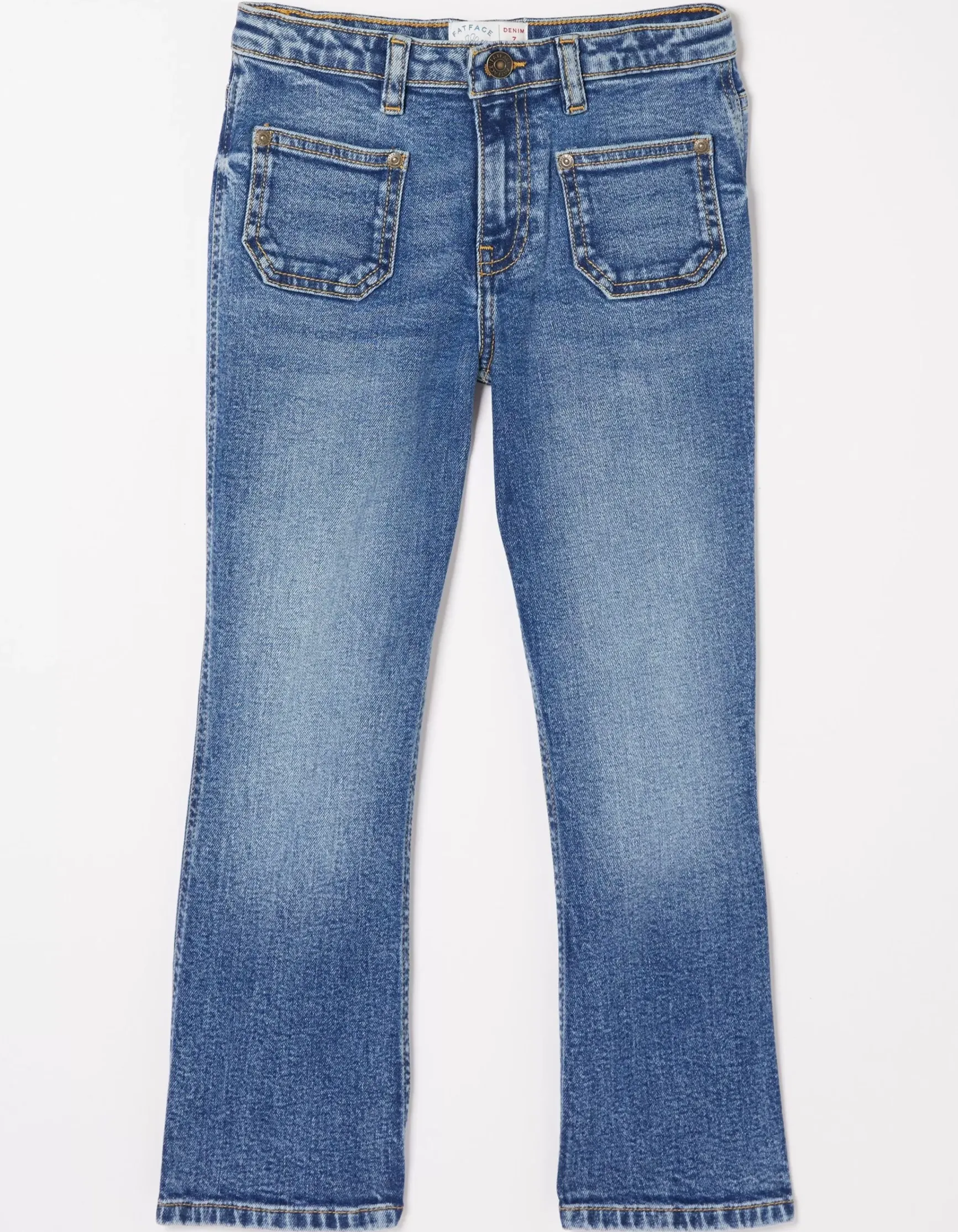FatFace Flared Denim Jeans|Girls Dungarees, Jeans & Leggings