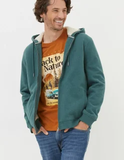 FatFace Fleece Lined Hoodie|Men View All