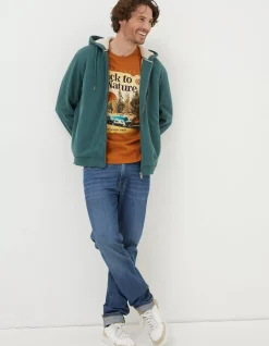 FatFace Fleece Lined Hoodie|Men View All