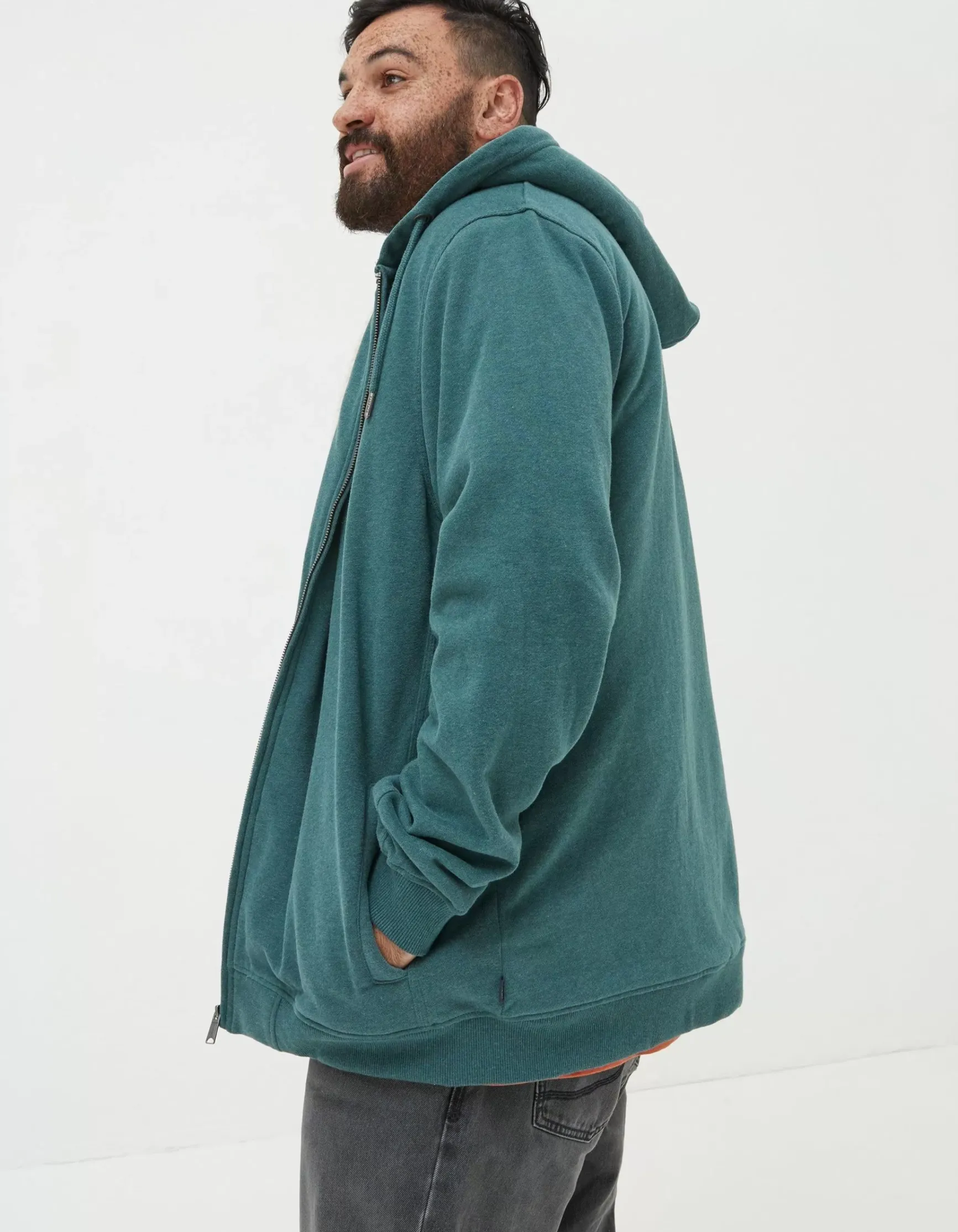 FatFace Fleece Lined Hoodie|Men View All