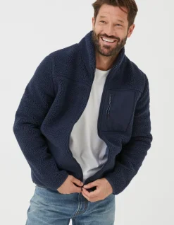 FatFace Fleece Zip Through|Men View All