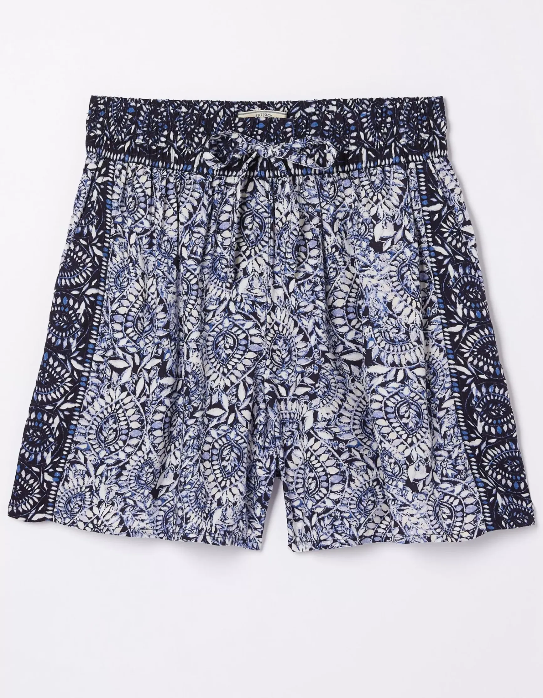 FatFace Flippy Watercolour Batik Shorts|Women Shorts