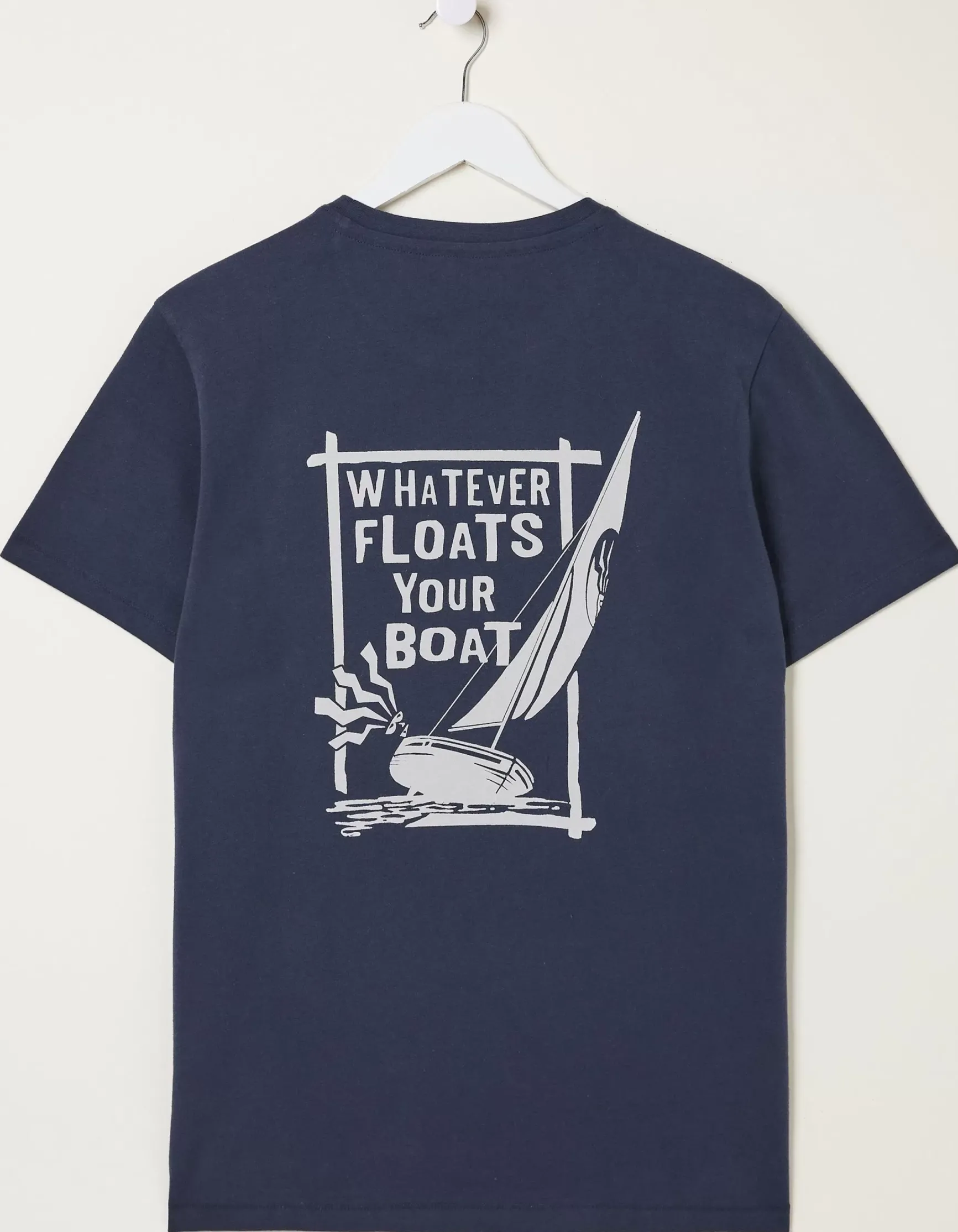 FatFace Float Your Boat T-Shirt|Men T-Shirts