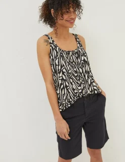 FatFace Flora Paint Stroke Vest|Women Tops & T-Shirts