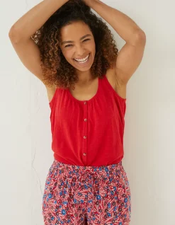 FatFace Flora Vest|Women Tops & T-Shirts