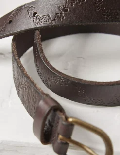 FatFace Floral Embossed Leather Belt|Women View All