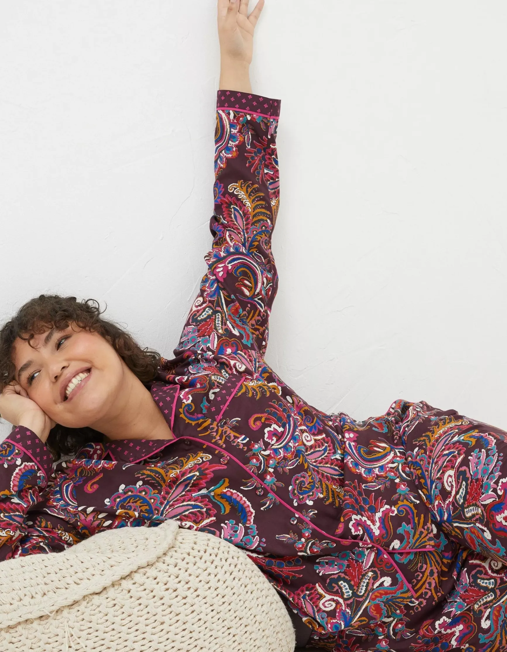 FatFace Floral Print Pyjamas Gift Box Set|Women View All