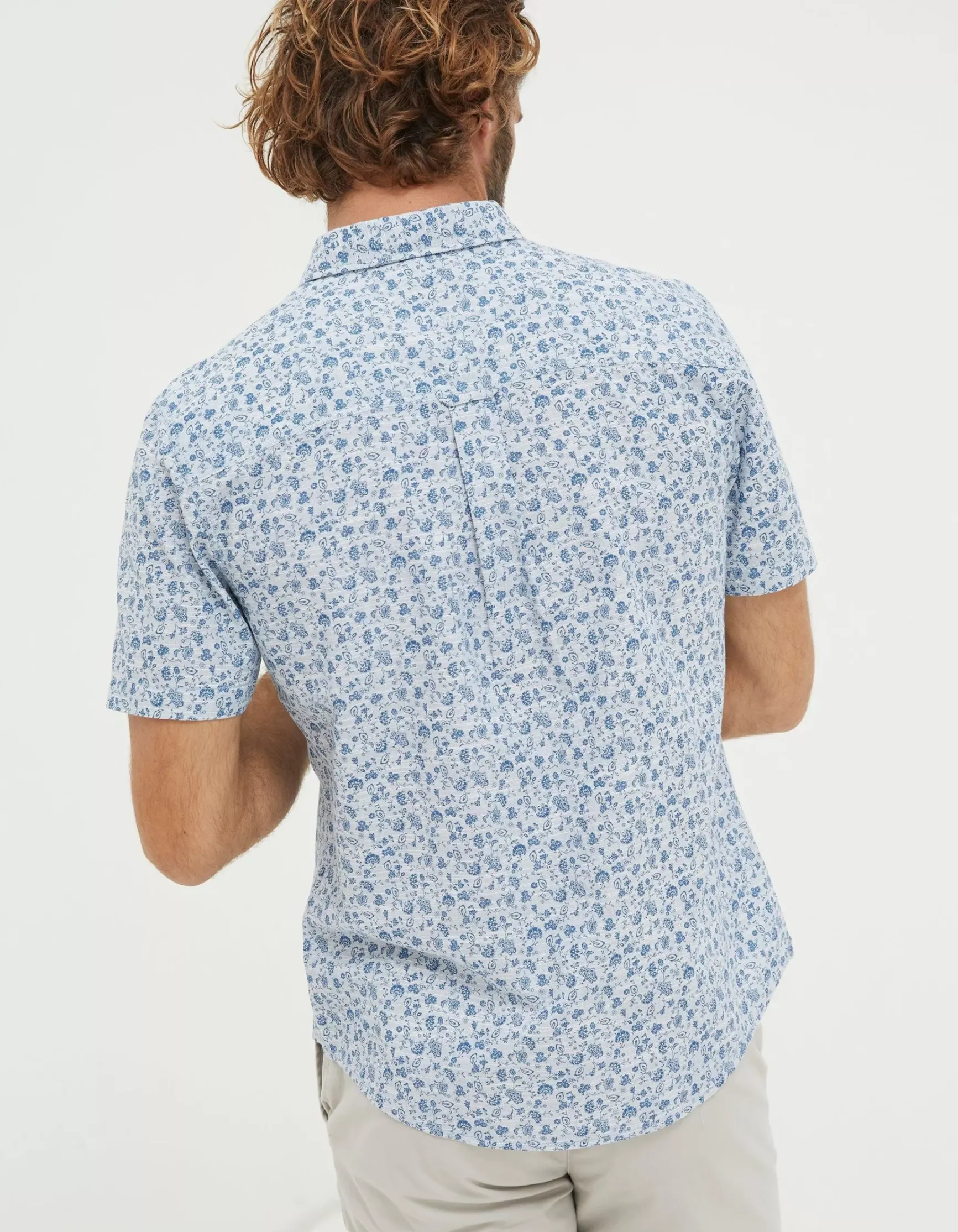 FatFace Floral Print Shirt|Men View All