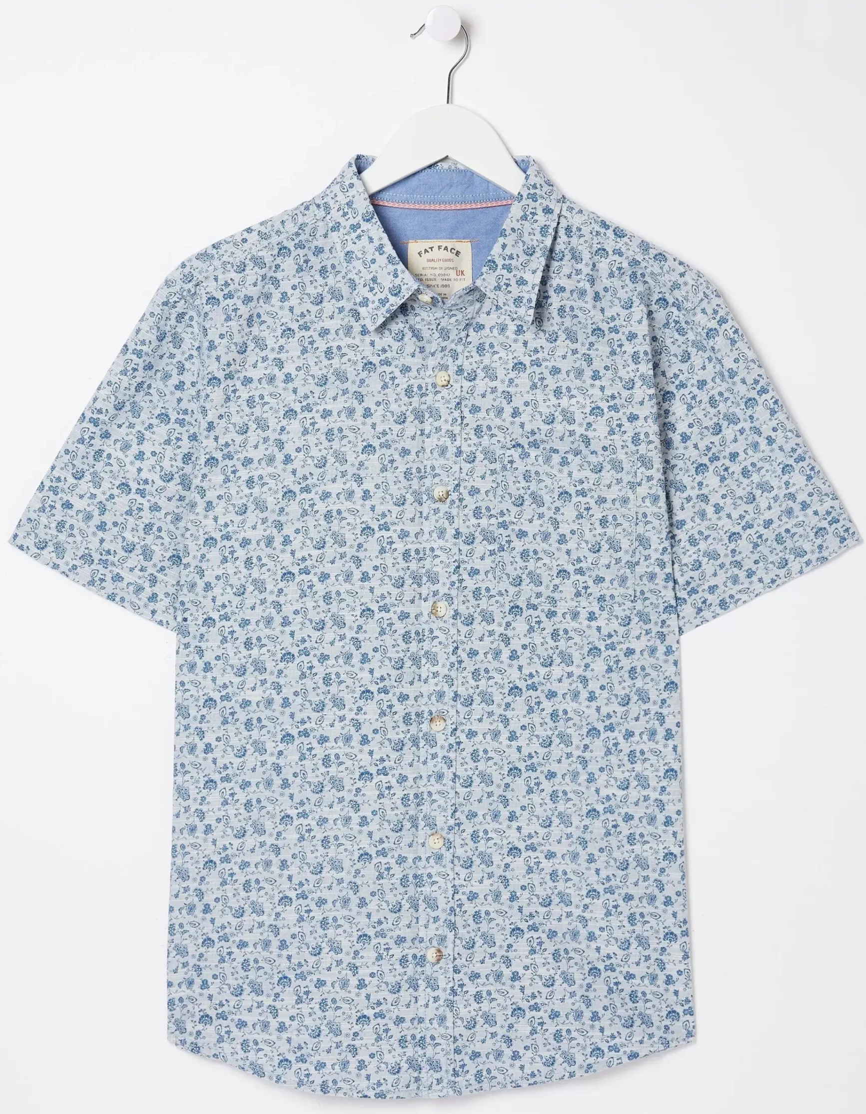 FatFace Floral Print Shirt|Men View All