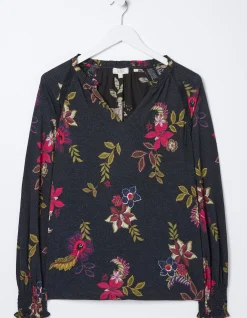 FatFace Florence Dotted Floral Top|Women View All