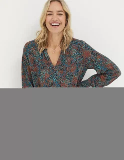 FatFace Florence Textured Spot Top|Women View All