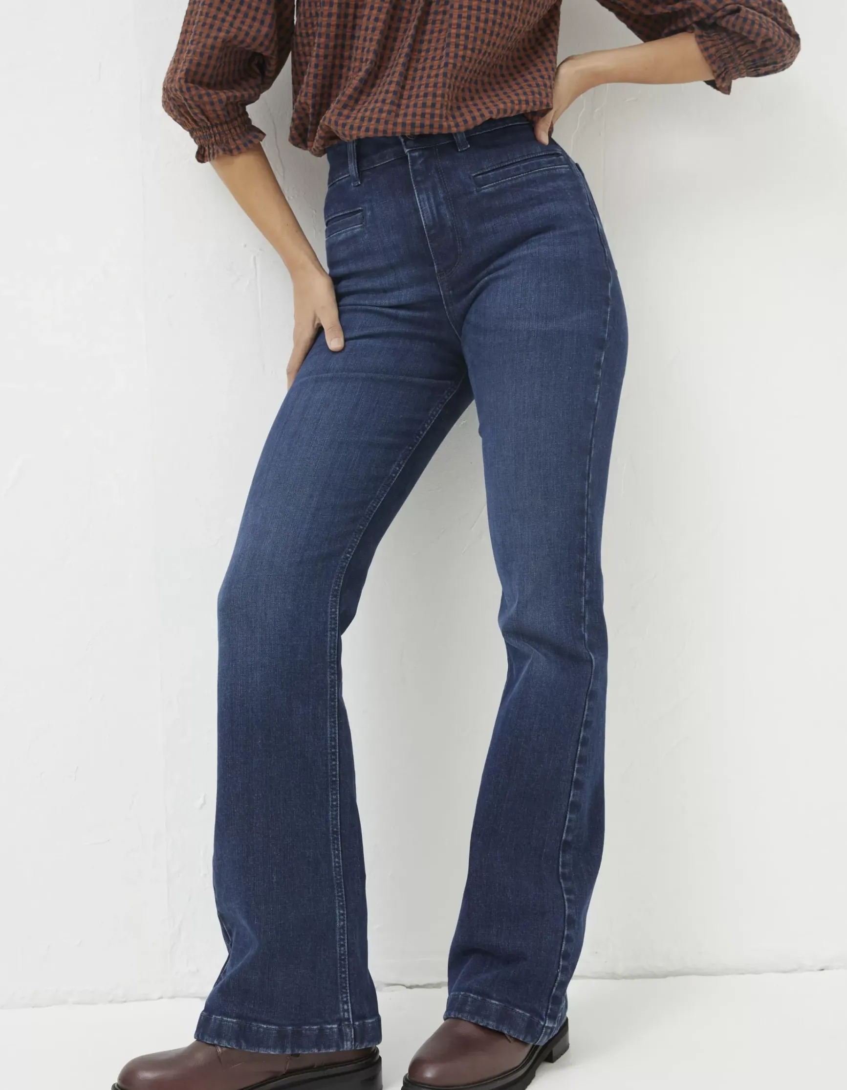 FatFace Fly Flare Jeans|Women Jeans & Dungarees