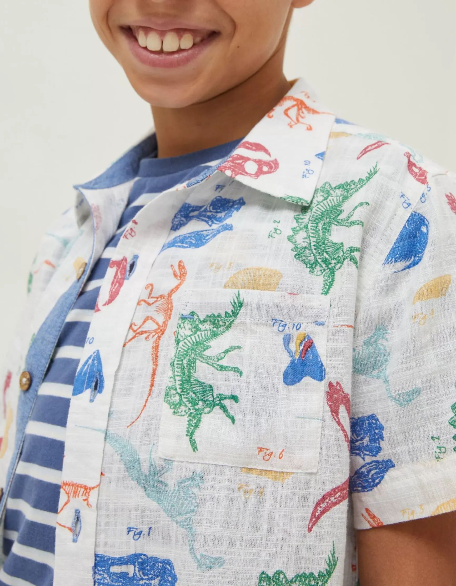 FatFace Fossil Printed Shirt|Boys View All