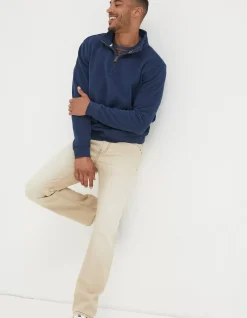FatFace Fowey Half Neck Sweatshirt|Men View All