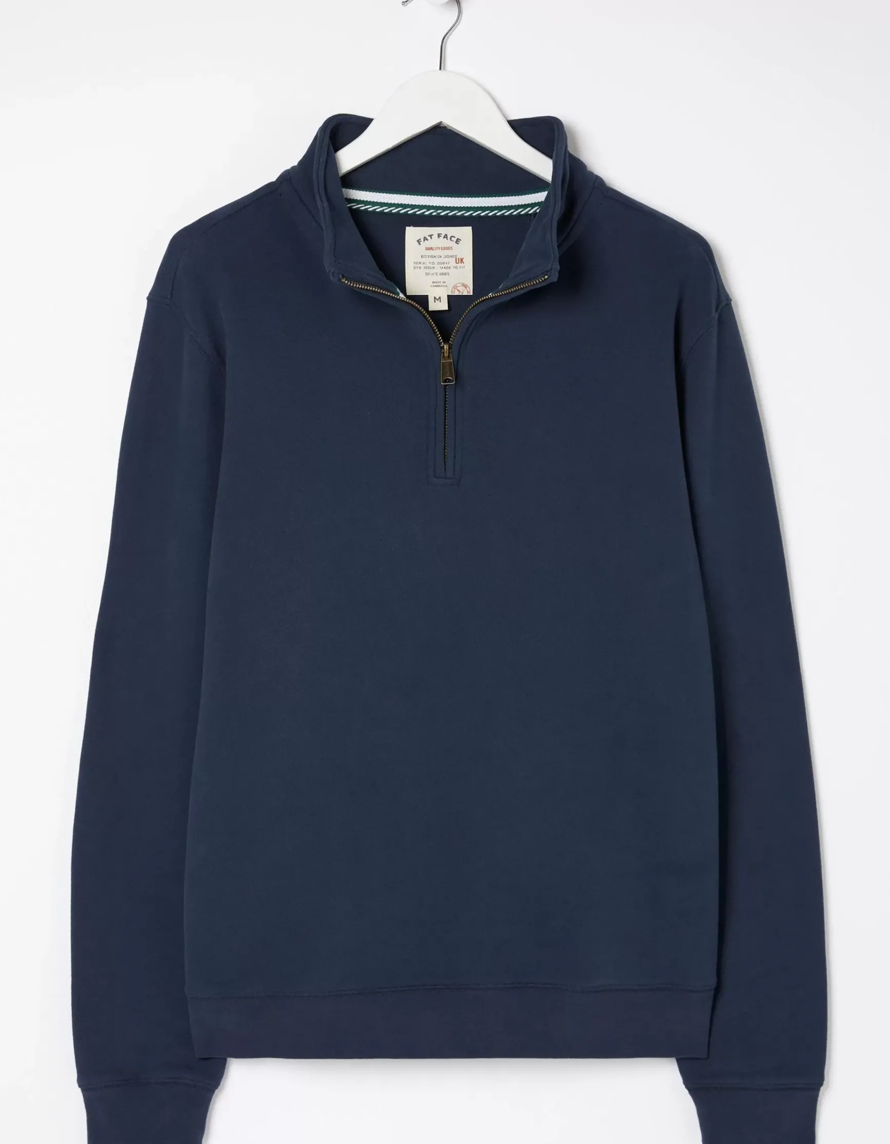 FatFace Fowey Half Neck Sweatshirt|Men View All