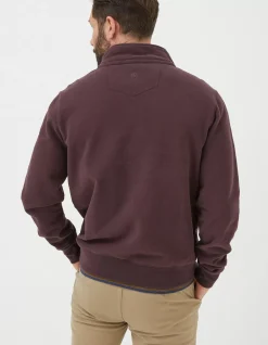 FatFace Fowey Half Neck Sweatshirt|Men Sweatshirts & Hoodies