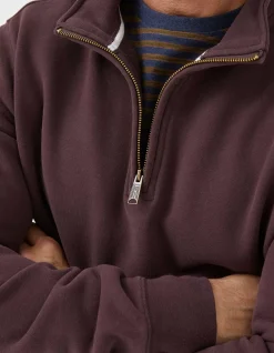 FatFace Fowey Half Neck Sweatshirt|Men Sweatshirts & Hoodies
