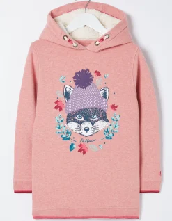 FatFace Fox Longline Sweat Hoodie|Girls View All