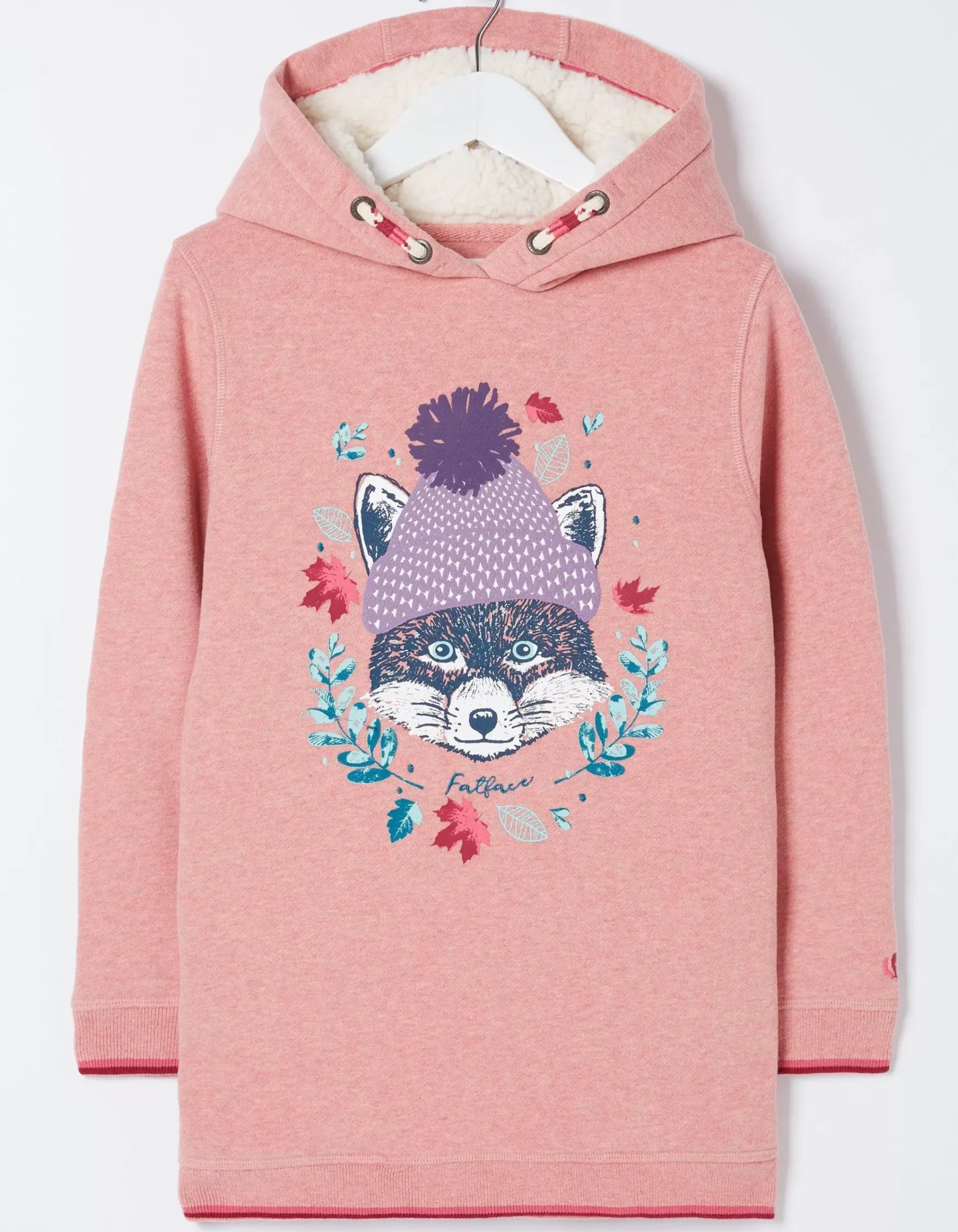 FatFace Fox Longline Sweat Hoodie|Girls View All