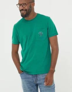 FatFace Foxy Walking Club T-Shirt|Men T-Shirts