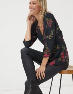 FatFace Frankie Dotted Floral Blouse|Women View All