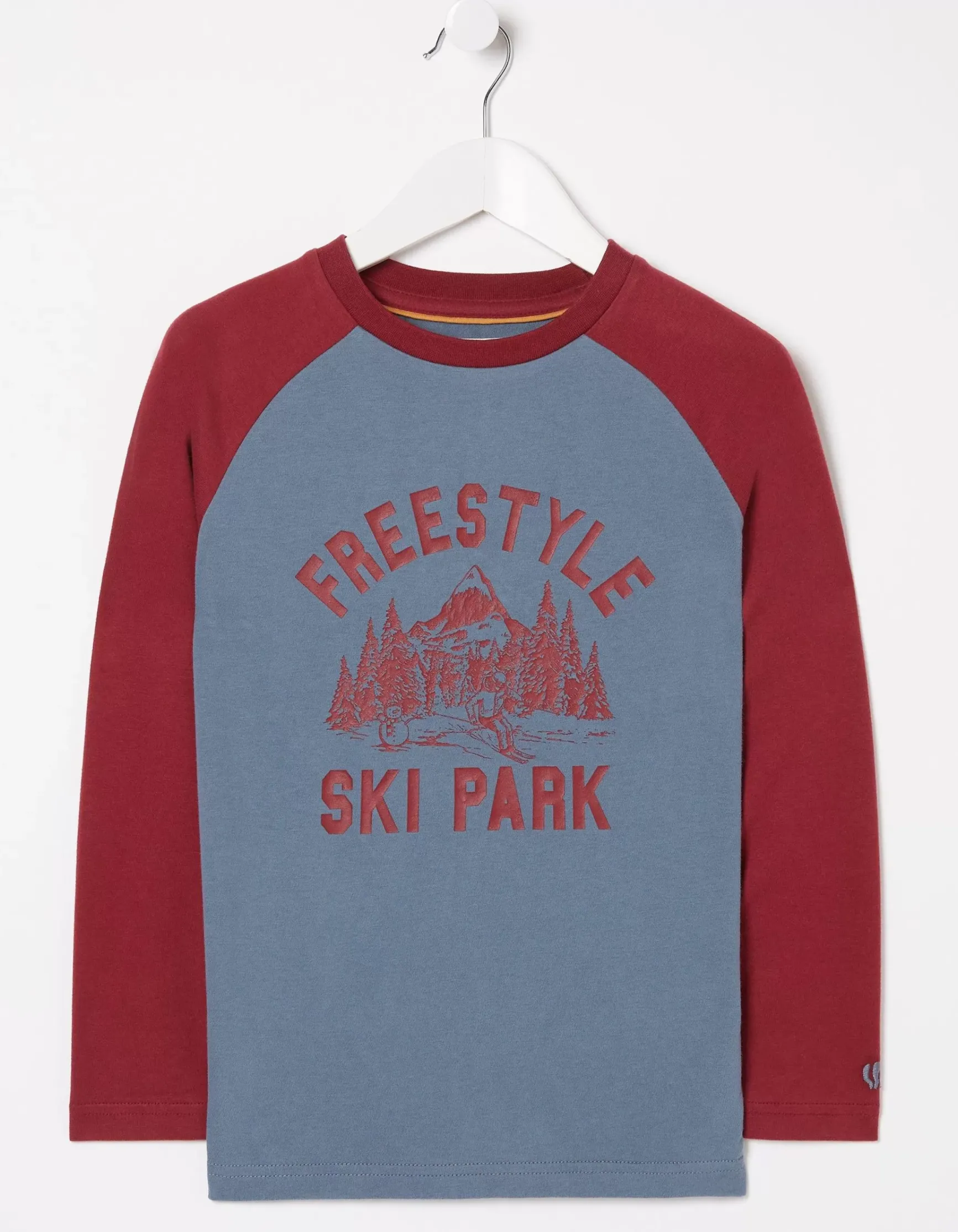 FatFace Freestyle Ski Raglan T-Shirt|Boys View All