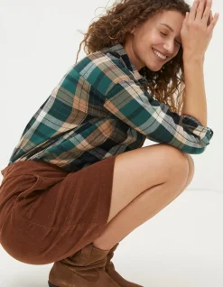 FatFace Frome Relaxed Check Shirt|Women Shirts & Blouses