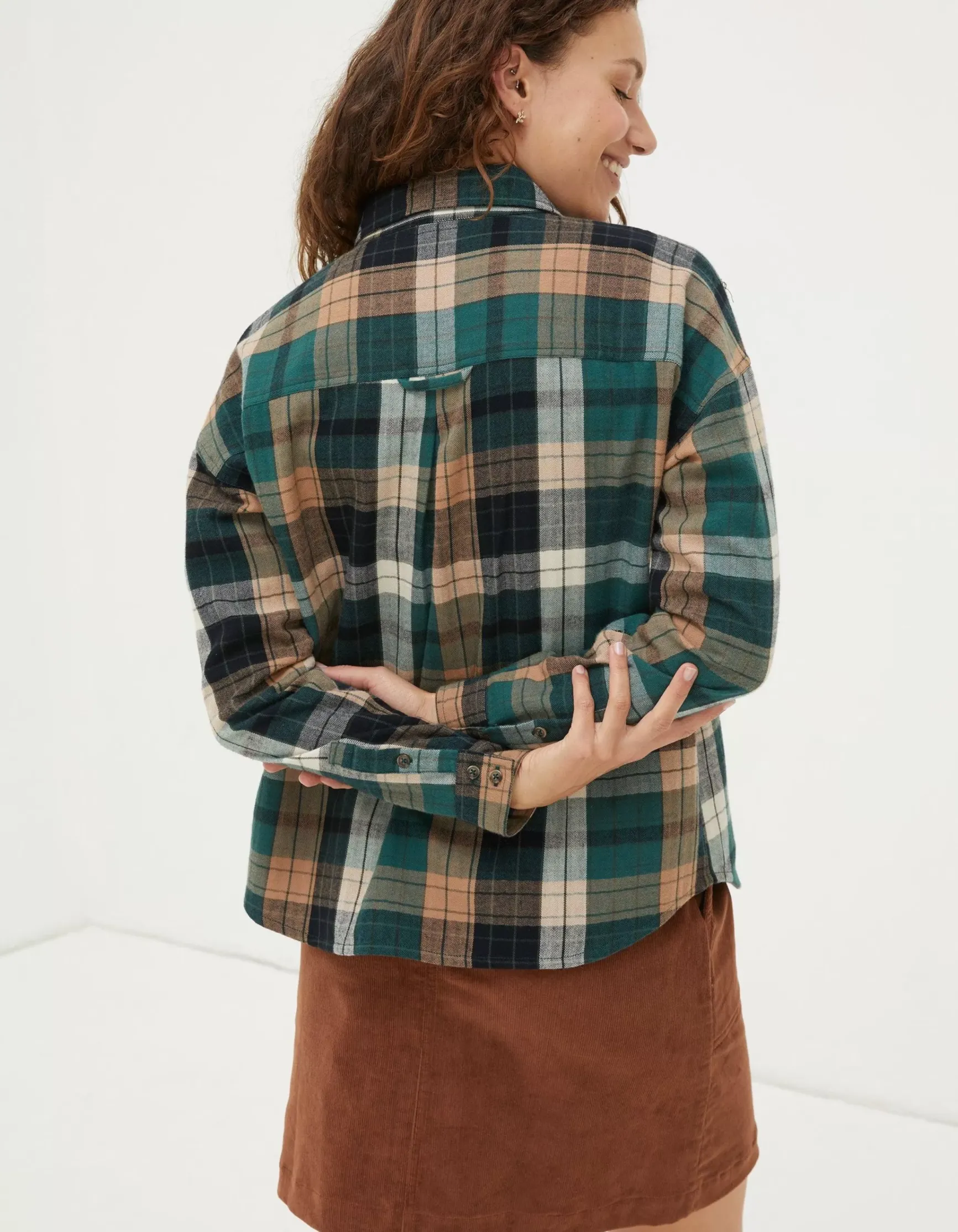 FatFace Frome Relaxed Check Shirt|Women Shirts & Blouses