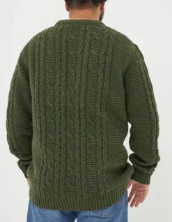 FatFace Funtley Cable Crew Jumper|Men View All