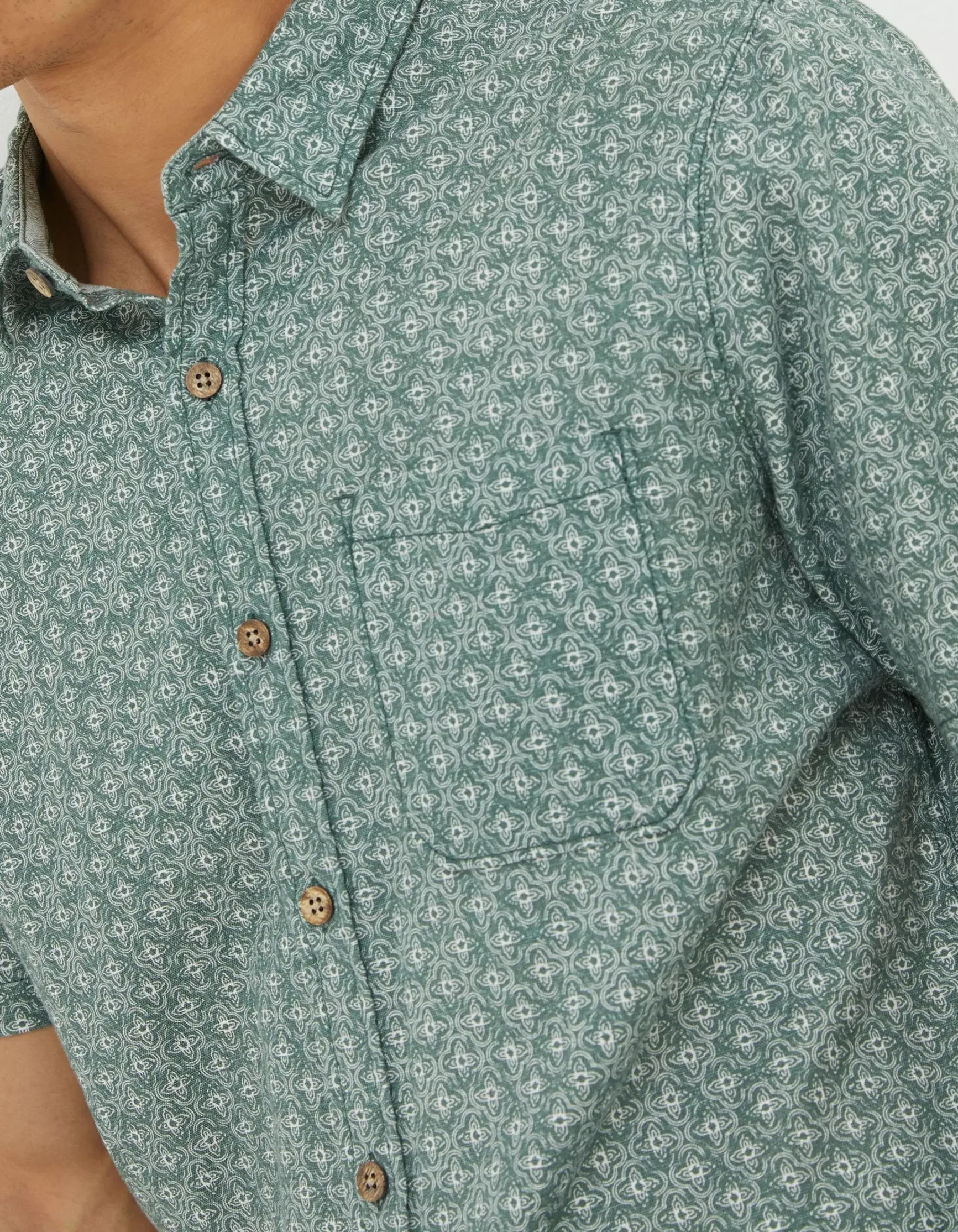 FatFace Geo Print Shirt|Men View All