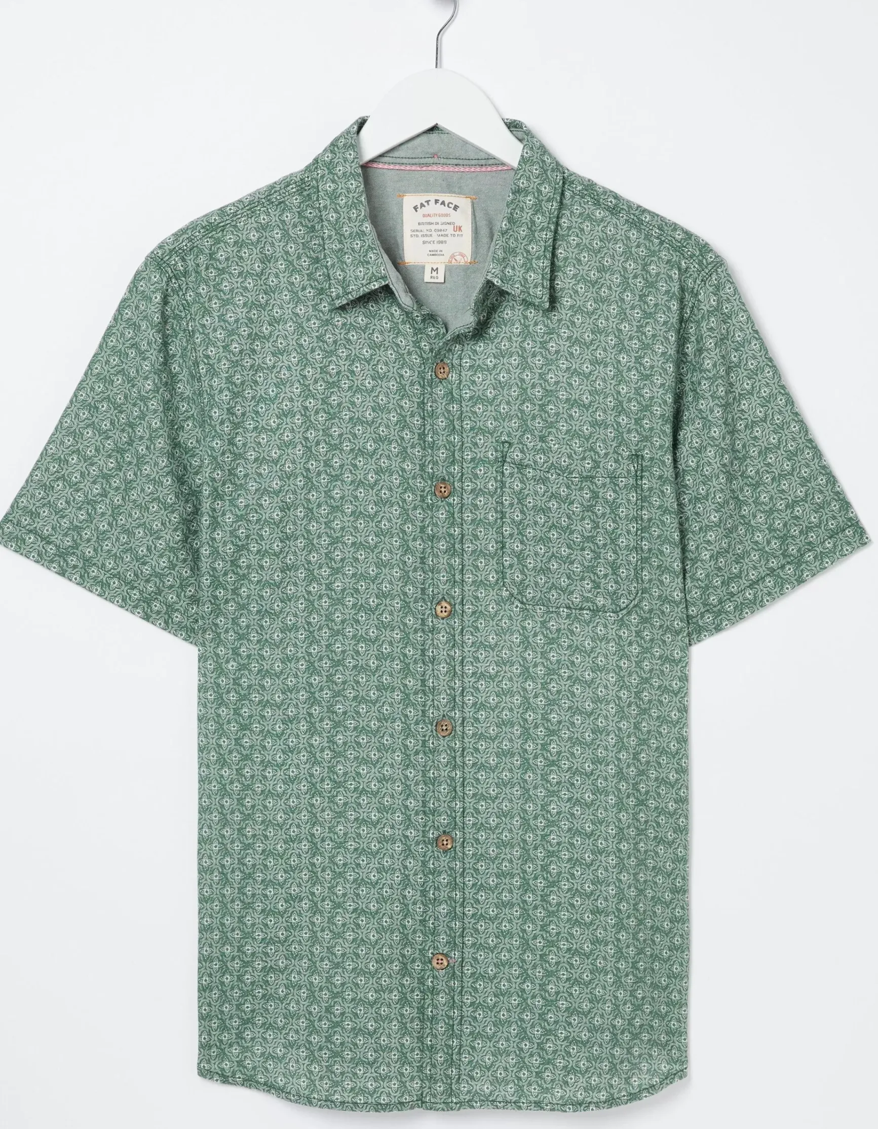 FatFace Geo Print Shirt|Men View All