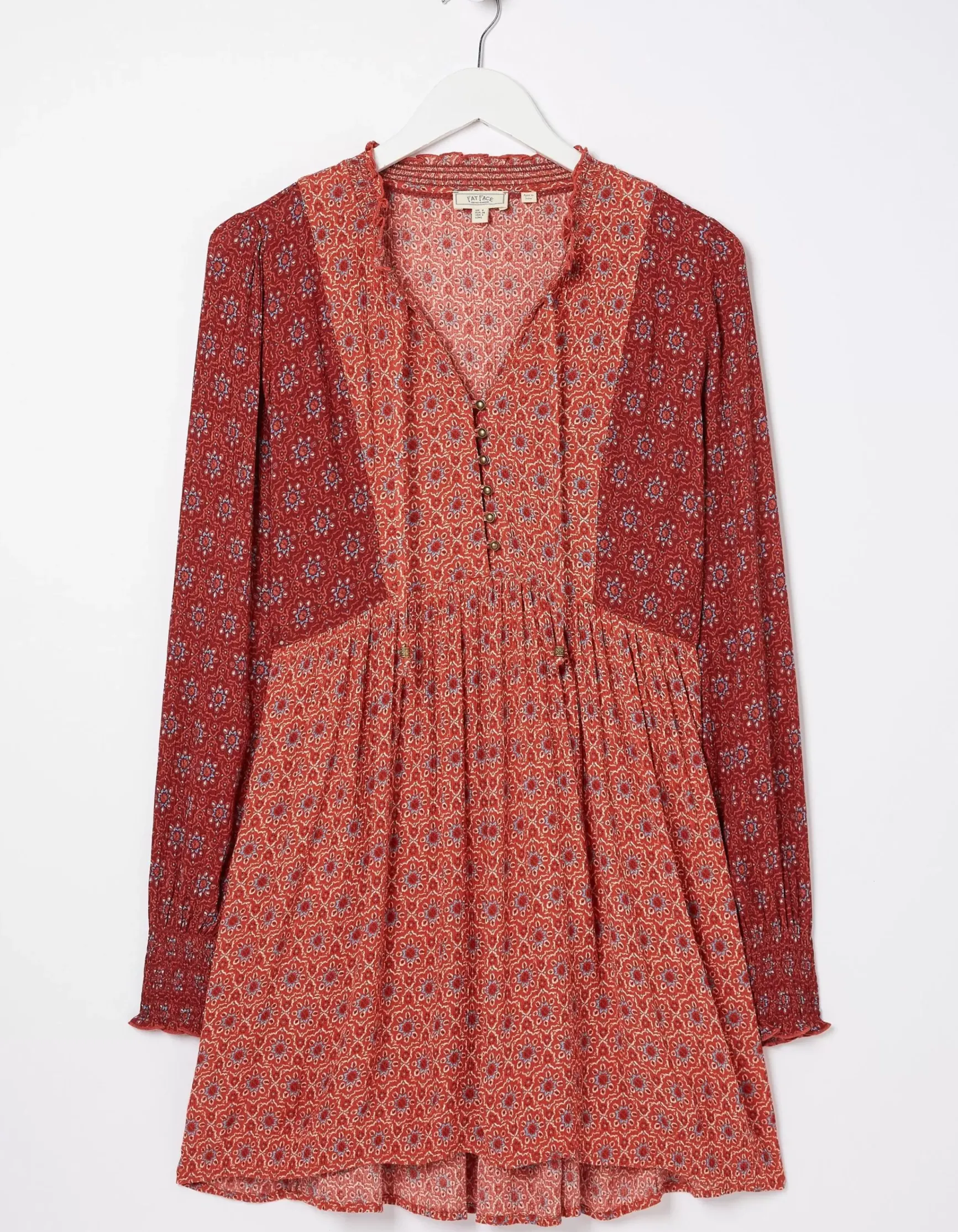 FatFace Gerry Craft Geo Tunic|Women Shirts & Blouses