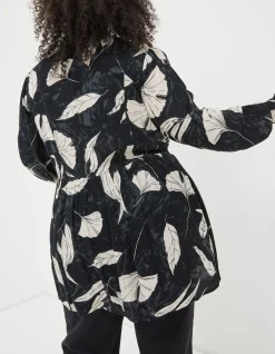 FatFace Gerry Twilight Leaves Tunic|Women Shirts & Blouses