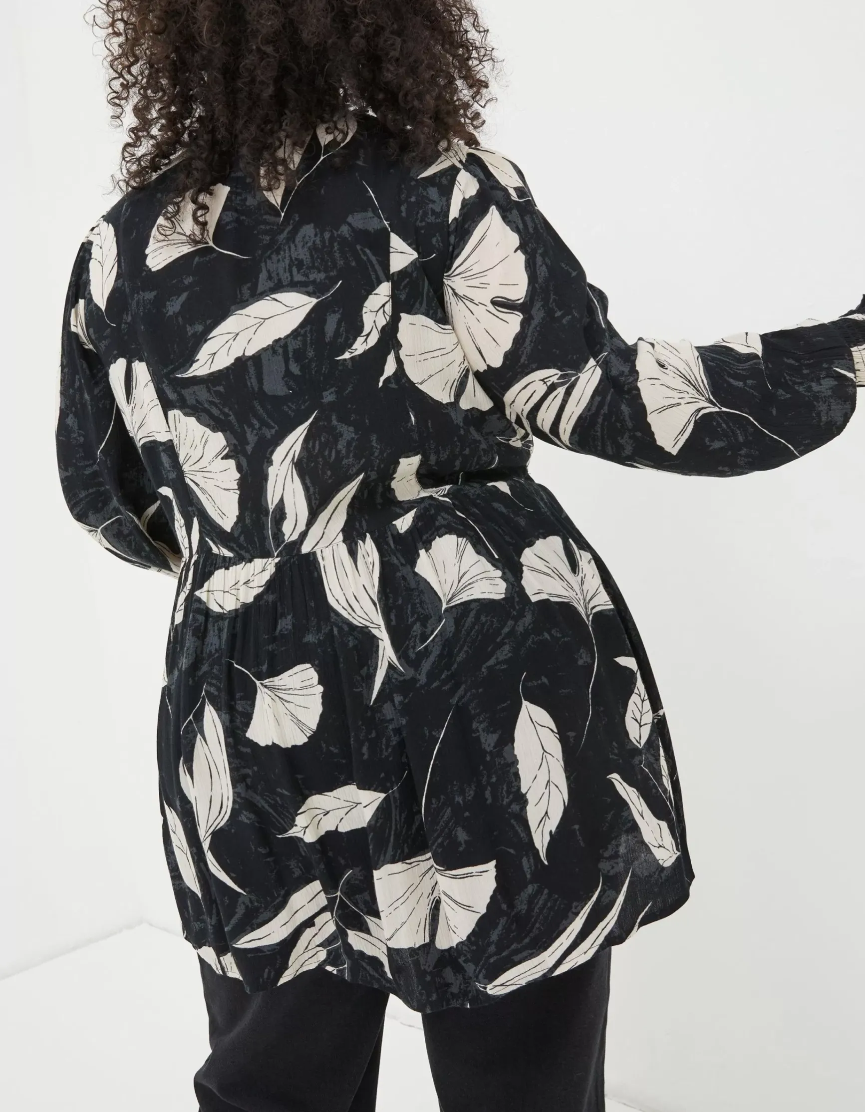 FatFace Gerry Twilight Leaves Tunic|Women Shirts & Blouses