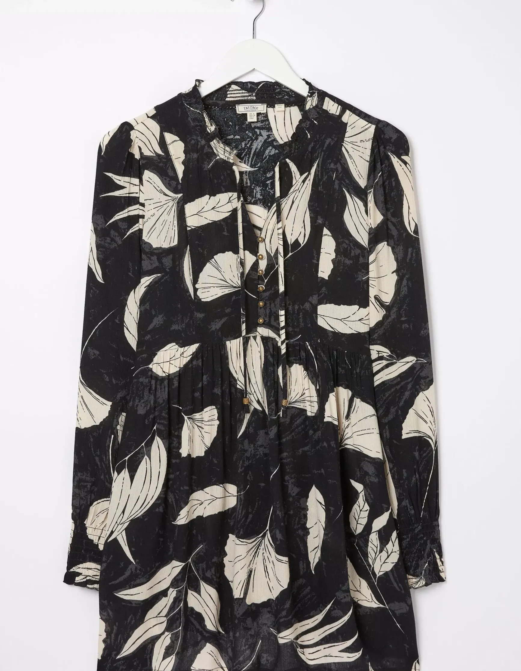 FatFace Gerry Twilight Leaves Tunic|Women Shirts & Blouses
