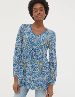 FatFace Gina Aztec Texture Tunic|Women View All