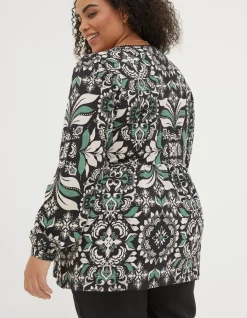 FatFace Gina Mosaic Leaf Tunic|Women View All