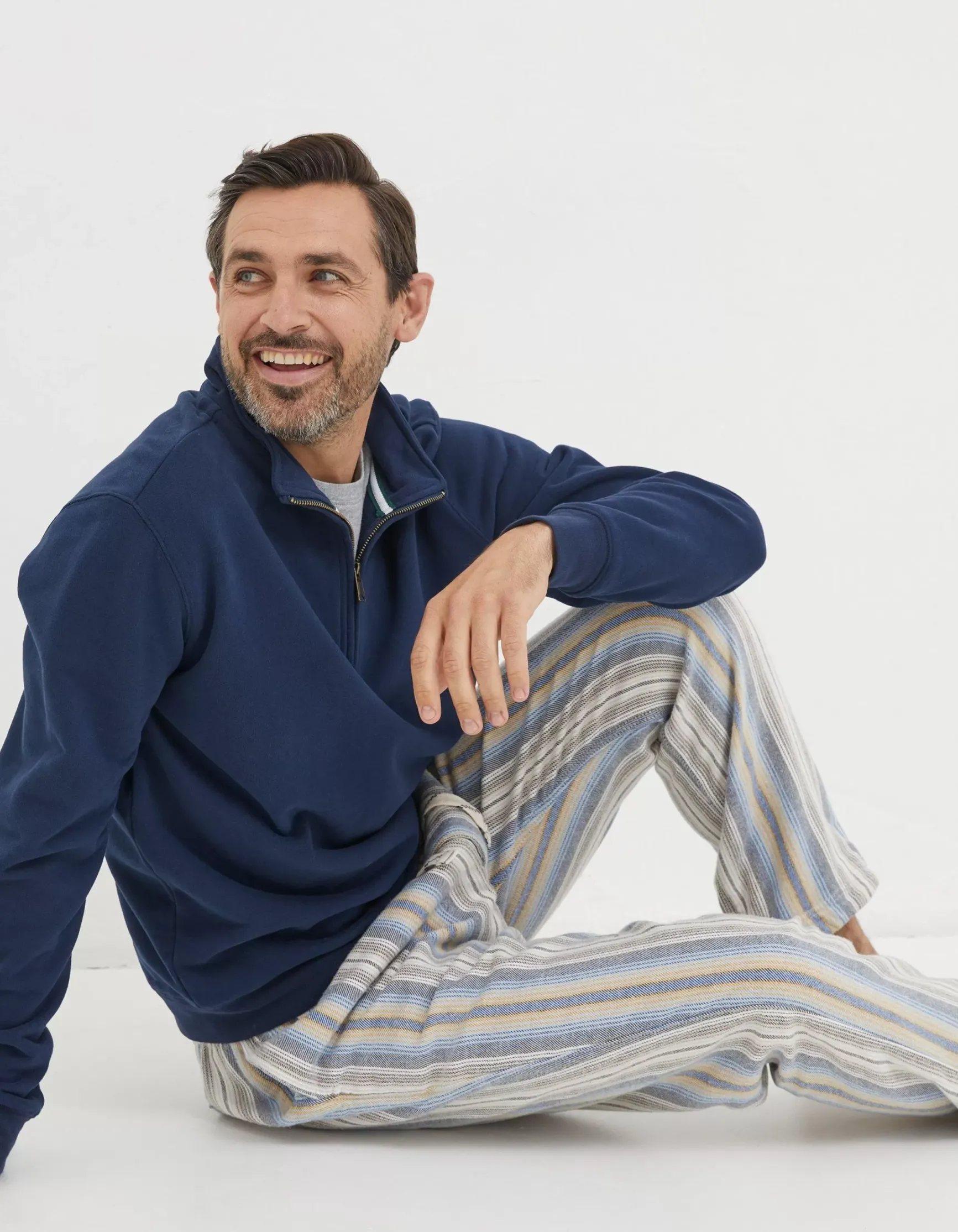 FatFace Glasgow Stripe Pyjama Bottoms|Men View All