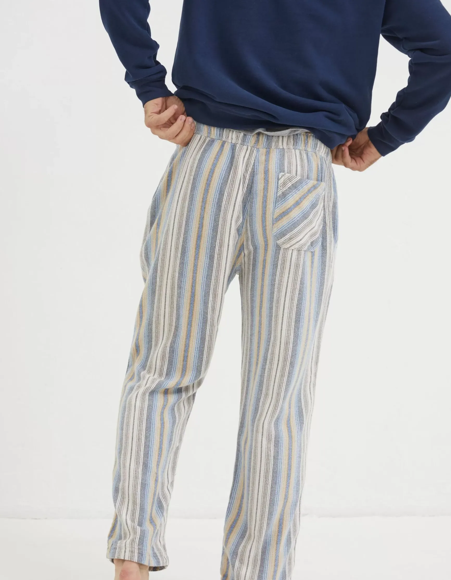 FatFace Glasgow Stripe Pyjama Bottoms|Men View All