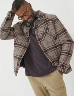 FatFace Glen Check Overshirt|Men View All
