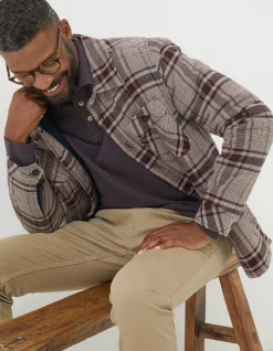 FatFace Glen Check Overshirt|Men View All