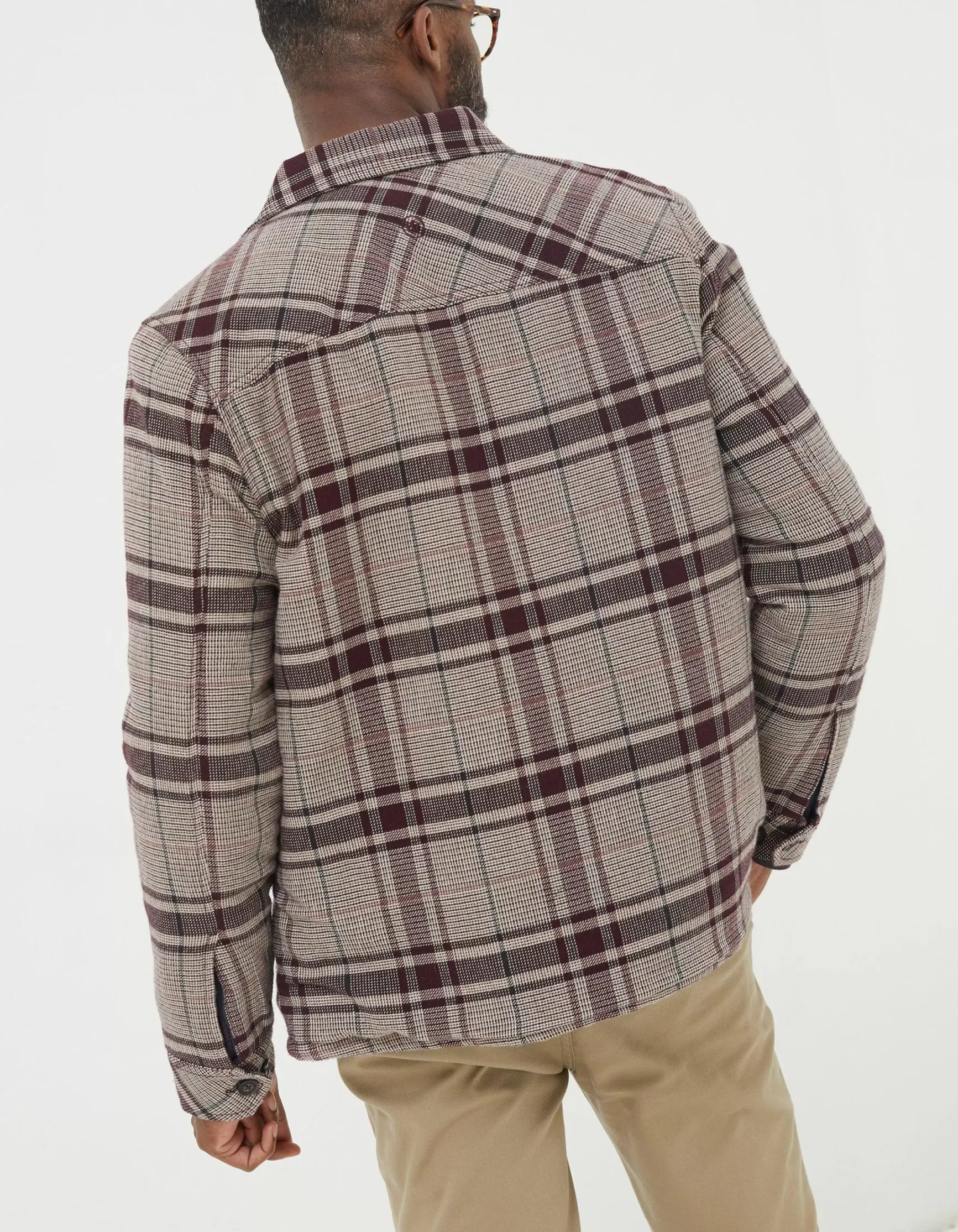 FatFace Glen Check Overshirt|Men View All