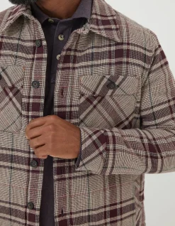 FatFace Glen Check Overshirt|Men View All