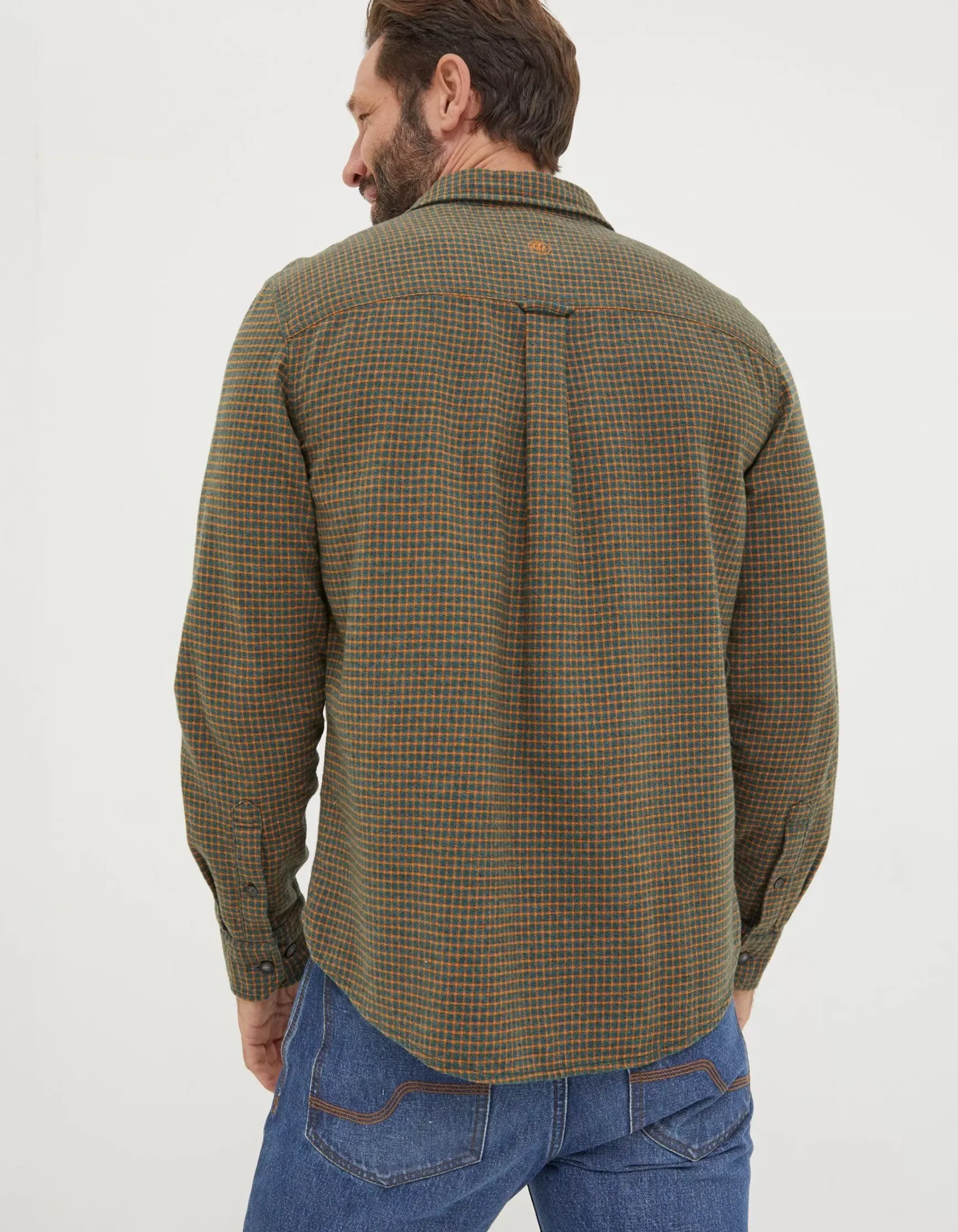 FatFace Glynde Grid Check Shirt|Men View All
