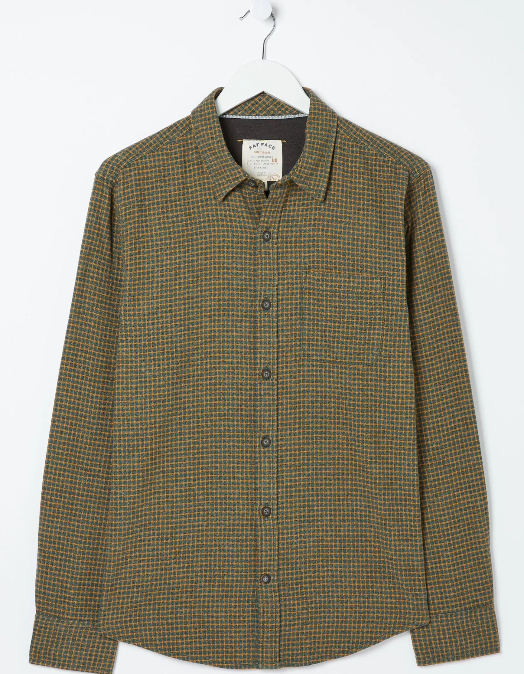 FatFace Glynde Grid Check Shirt|Men View All