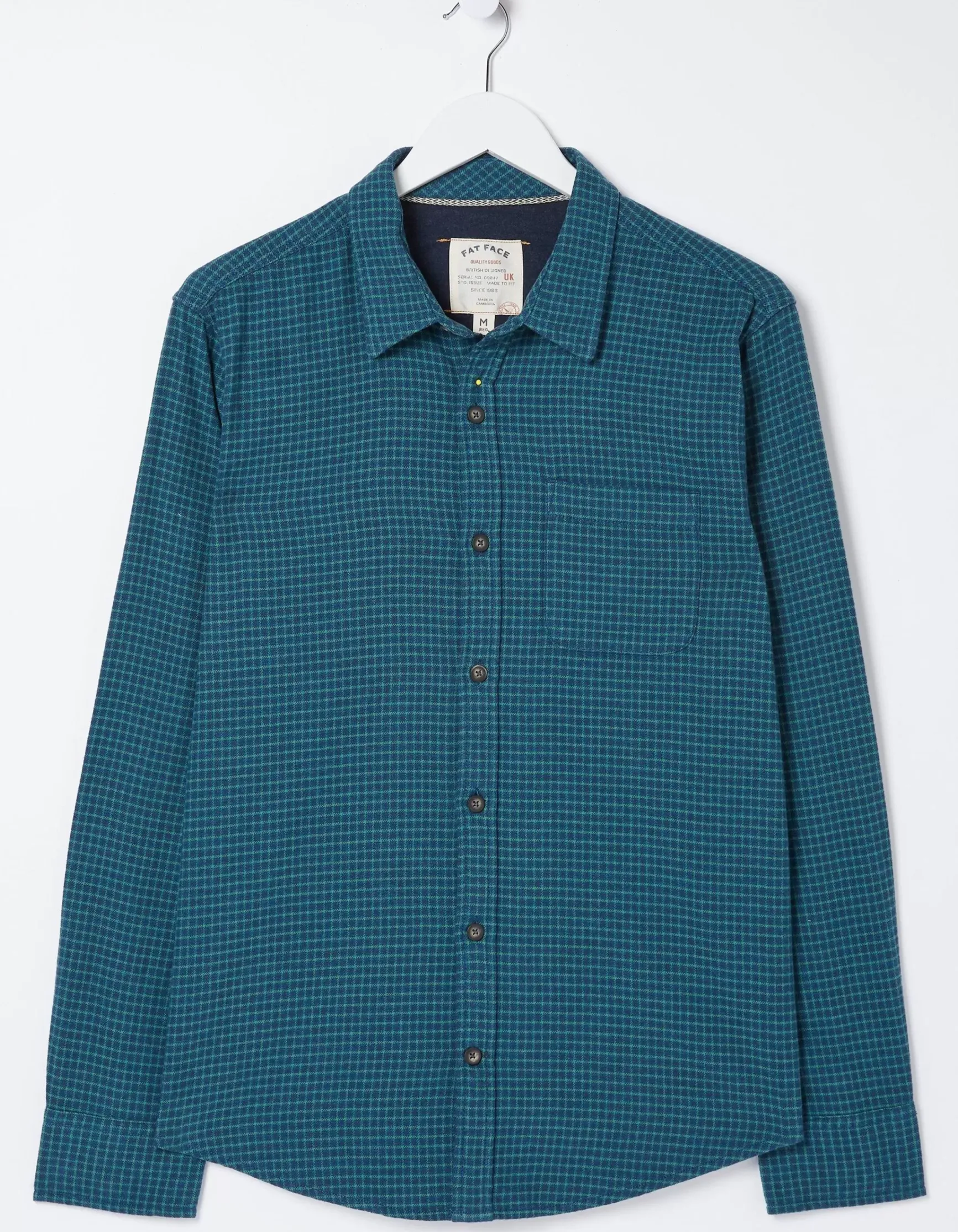 FatFace Glynde Grid Check Shirt|Men View All