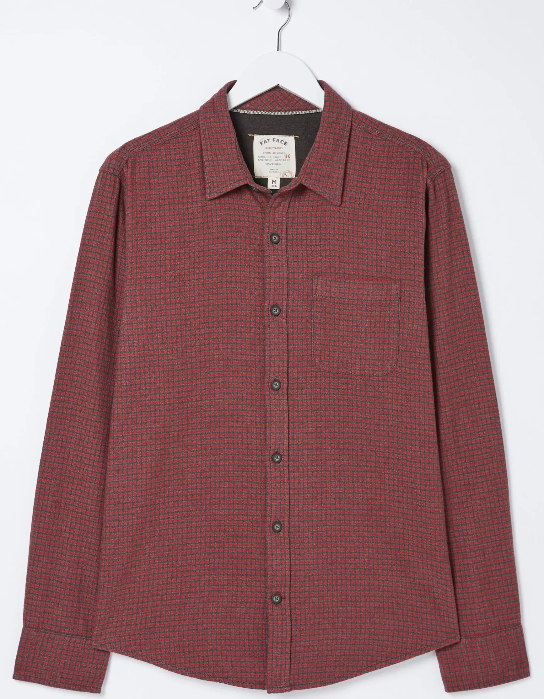 FatFace Glynde Grid Check Shirt|Men View All