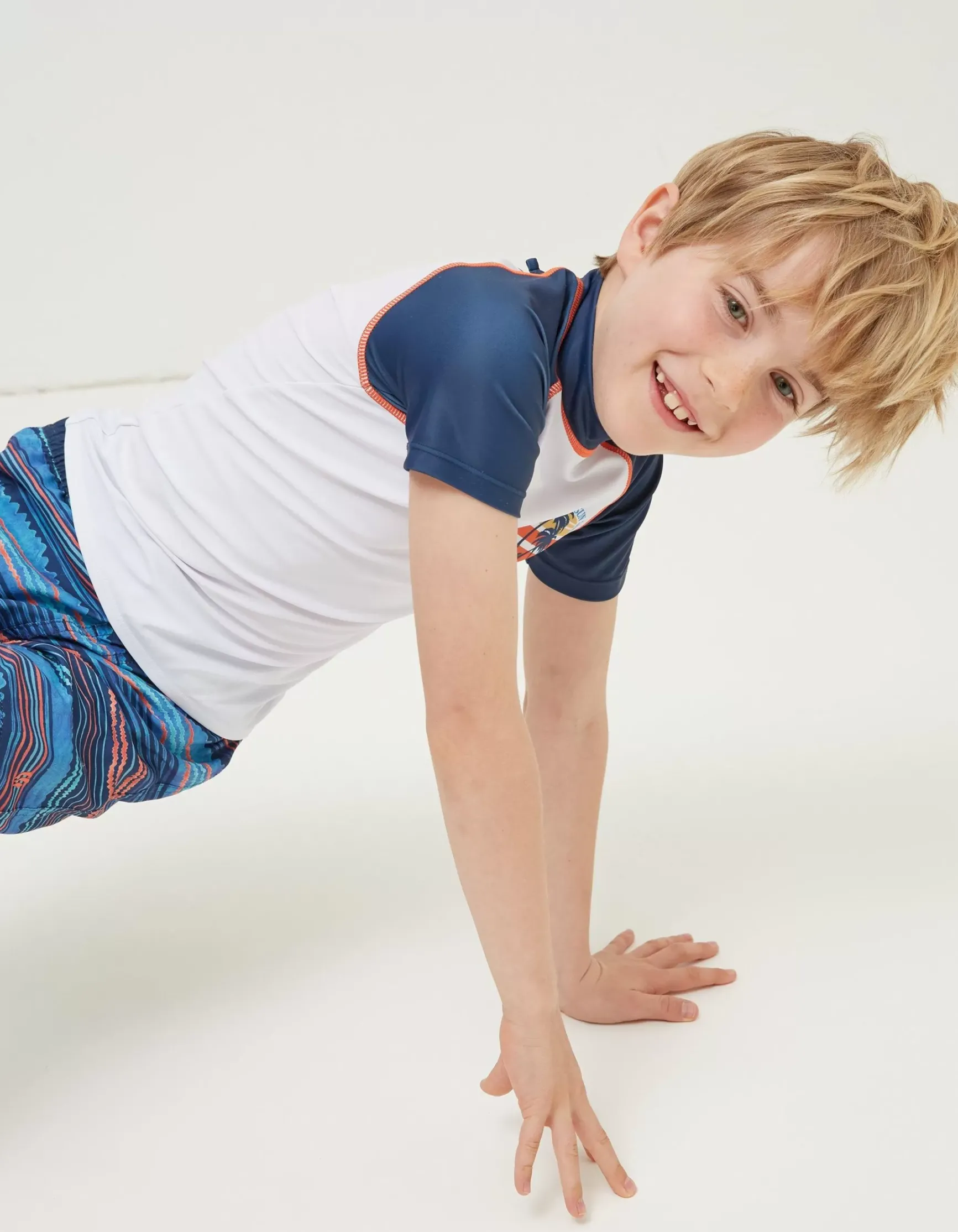 FatFace Graphic Rash Vest|Boys View All