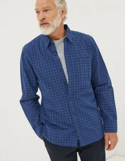 FatFace Grays Grid Check Shirt|Men View All