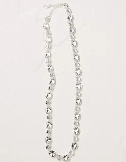 FatFace Hammered Disc Necklace|Women View All